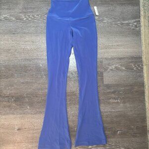 NWT Lululemon Blue Align High-Rise Mini-Flared Leggings LW5FDPS - size 4